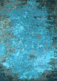 Oriental Light Blue Industrial Rug, urb2045lblu