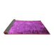 Sideview of Oriental Pink Industrial Rug, urb2045pnk