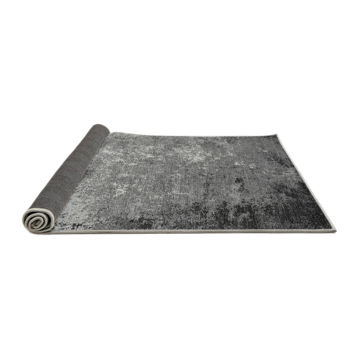 Sideview of Oriental Gray Industrial Rug, urb2045gry