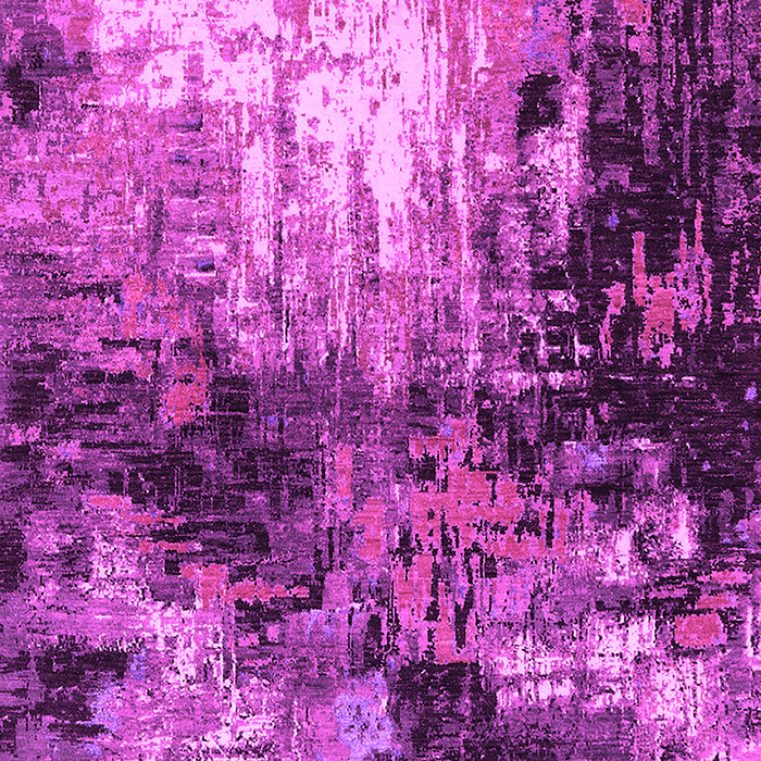 Machine Washable Oriental Pink Industrial Rug, wshurb2046pnk