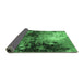 Sideview of Oriental Emerald Green Industrial Rug, urb2046emgrn