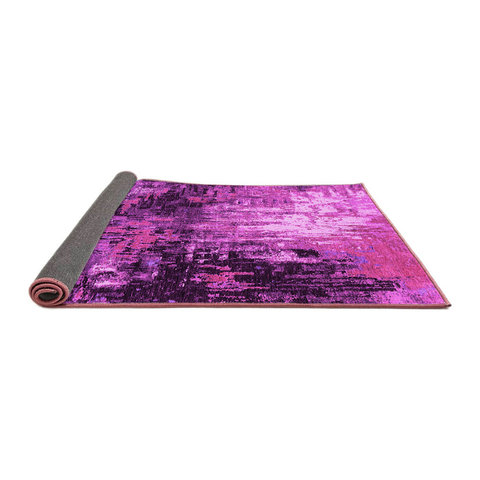 Sideview of Oriental Pink Industrial Rug, urb2046pnk