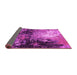 Sideview of Oriental Pink Industrial Rug, urb2046pnk