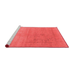 Industrial Red Washable Rugs