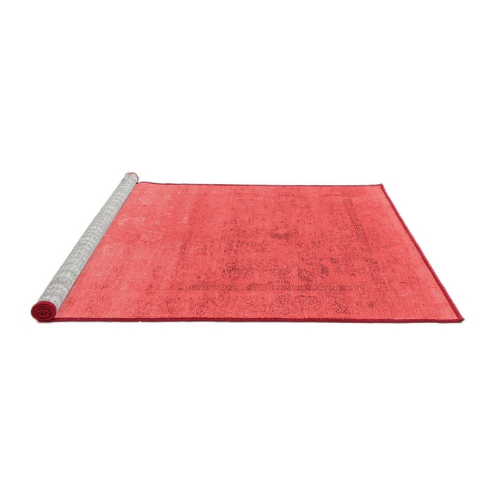 Industrial Red Washable Rugs