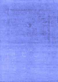 Oriental Blue Industrial Rug, urb2047blu