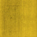 Square Oriental Yellow Industrial Rug, urb2047yw