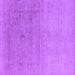 Square Oriental Purple Industrial Rug, urb2047pur