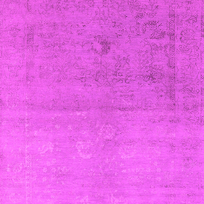 Machine Washable Oriental Pink Industrial Rug, wshurb2047pnk