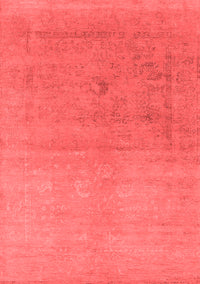 Oriental Red Industrial Rug, urb2047red