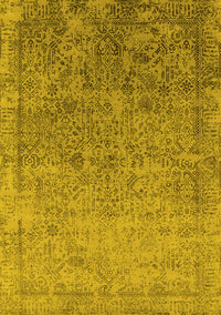 Oriental Yellow Industrial Rug, urb2048yw