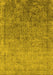 Oriental Yellow Industrial Rug, urb2048yw