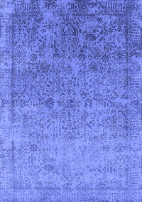 Oriental Blue Industrial Rug, urb2048blu