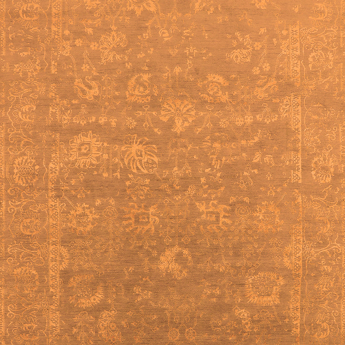 Oriental Orange Industrial Rug, urb2049org