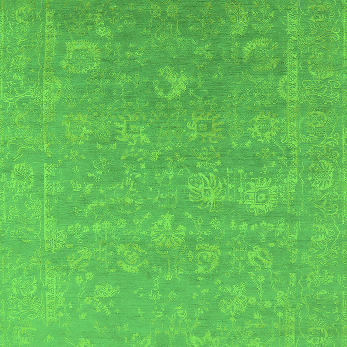Oriental Green Industrial Rug, urb2049grn