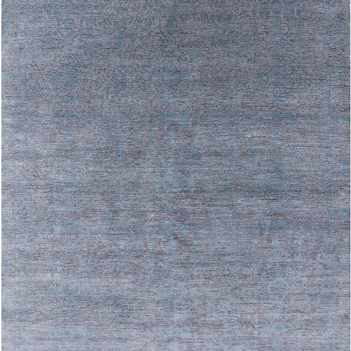 Mid-Century Modern Columbia Blue Oriental Rug, urb2050