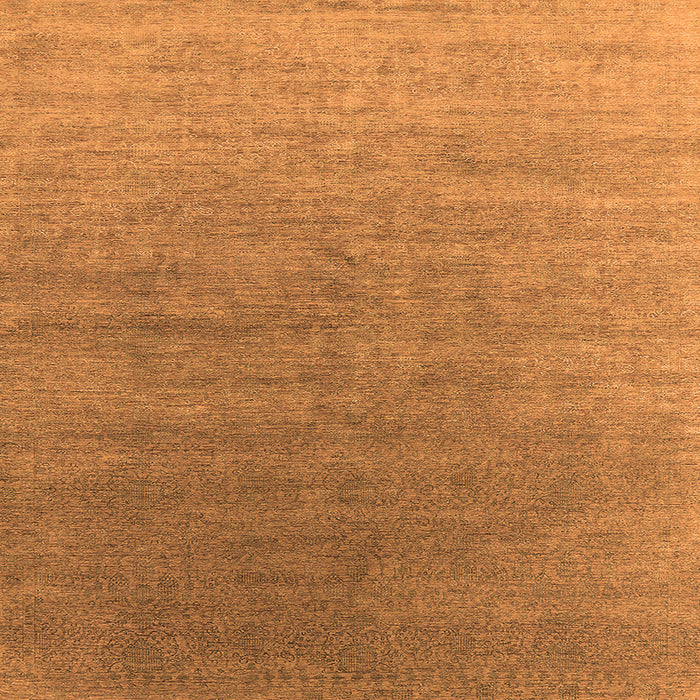 Square Oriental Orange Industrial Rug, urb2050org