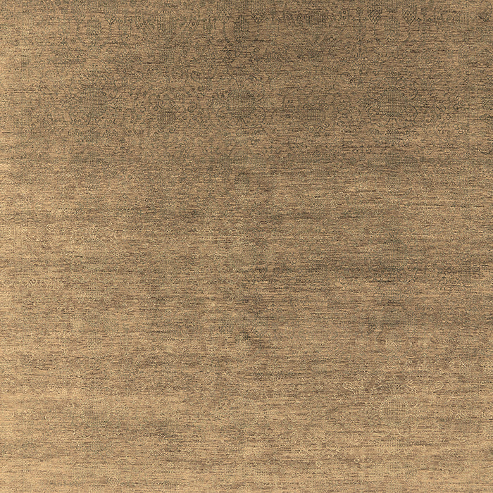 Machine Washable Oriental Brown Industrial Rug, wshurb2050brn