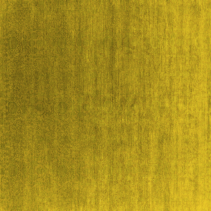 Square Oriental Yellow Industrial Rug, urb2050yw