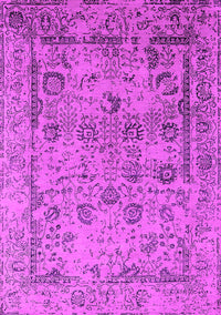 Oriental Pink Industrial Rug, urb2051pnk