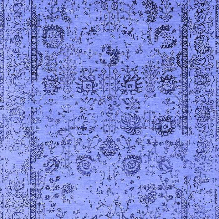 Oriental Blue Industrial Rug, urb2051blu