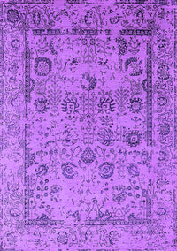 Oriental Purple Industrial Rug, urb2051pur