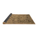 Sideview of Oriental Brown Industrial Rug, urb2051brn