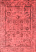 Oriental Red Industrial Area Rugs