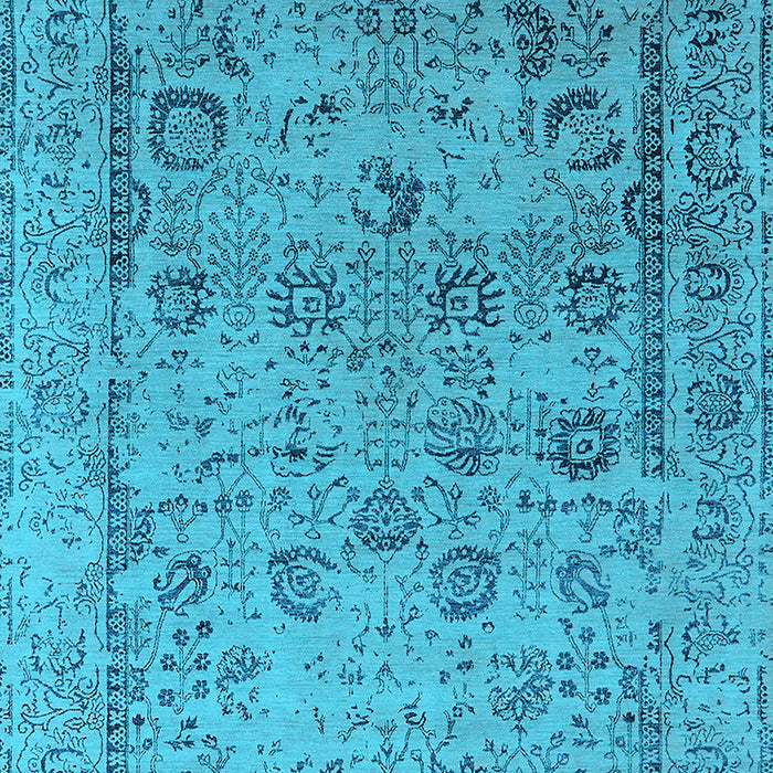 Oriental Light Blue Industrial Rug, urb2051lblu