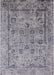 Mid-Century Modern Purple Oriental Rug, urb2051