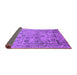 Sideview of Oriental Purple Industrial Rug, urb2051pur