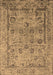 Oriental Brown Industrial Rug, urb2051brn