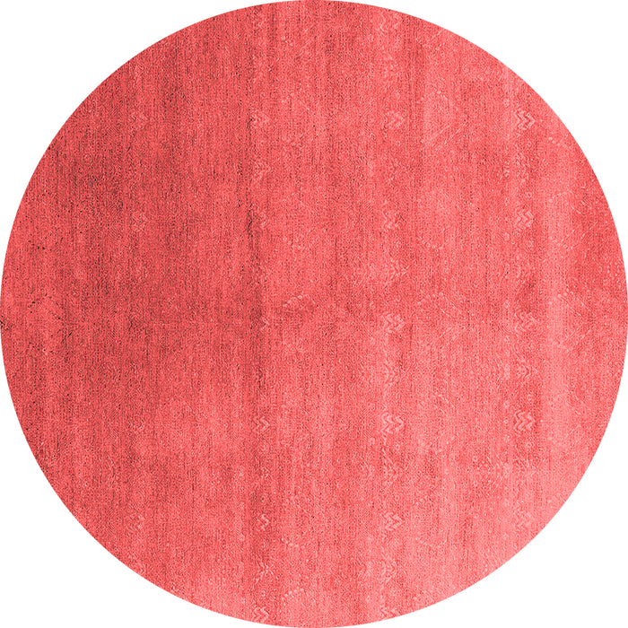Machine Washable Oriental Red Industrial Rug, wshurb2052red