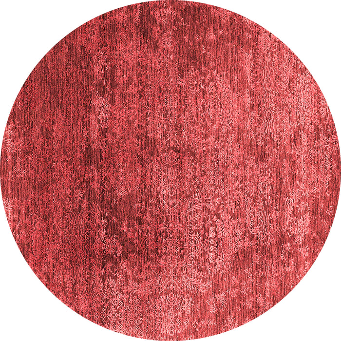 Machine Washable Oriental Red Industrial Rug, wshurb2053red