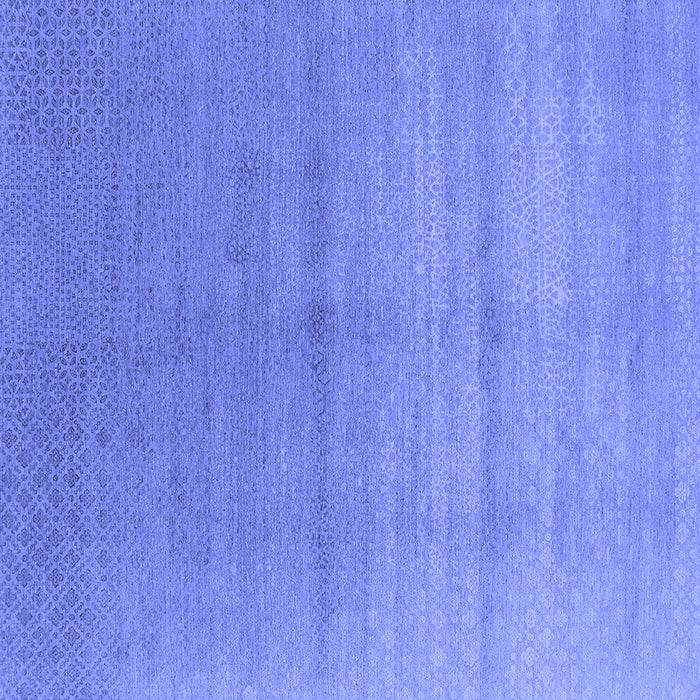 Square Oriental Blue Industrial Rug, urb2054blu