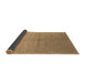 Sideview of Oriental Brown Industrial Rug, urb2054brn