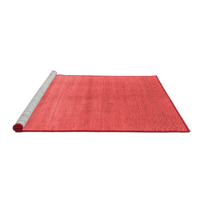 Industrial Red Washable Rugs