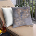Front View of Mid-Century Modern Urban Square Cloudy Gray Throw Pillow, 18 inch by 18 inch, pwurb2055