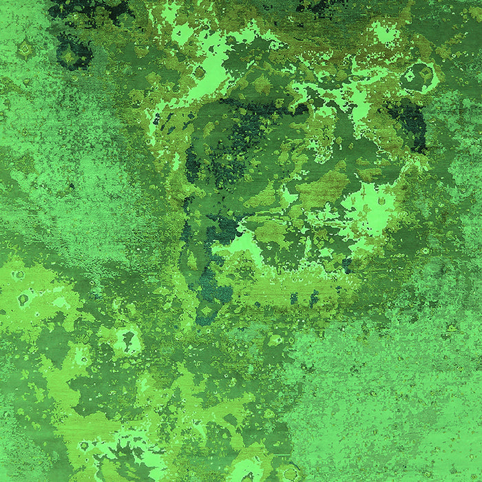 Oriental Green Industrial Rug, urb2055grn