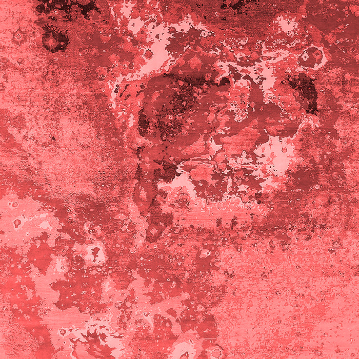 Machine Washable Oriental Red Industrial Rug, wshurb2055red