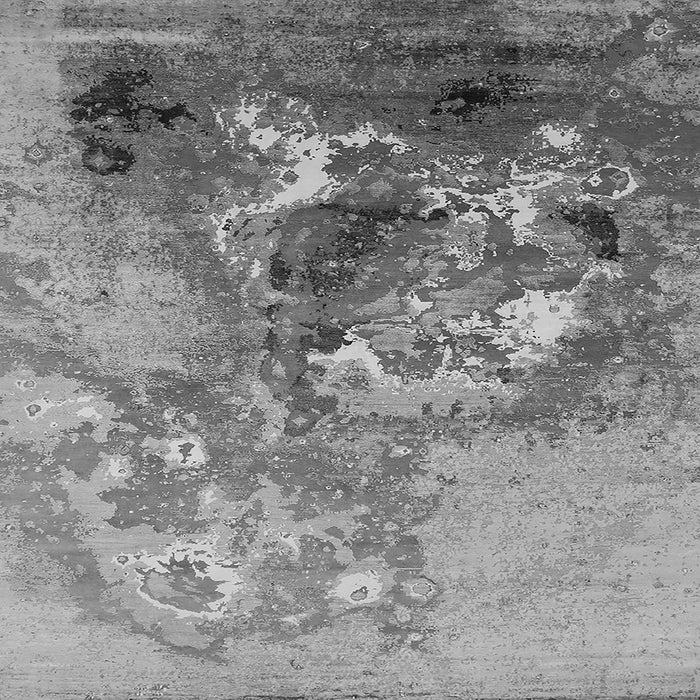 Square Oriental Gray Industrial Rug, urb2055gry