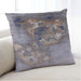 Lifestyle Image of Mid-Century Modern Urban Square Cloudy Gray Throw Pillow, 18 inch by 18 inch, pwurb2055