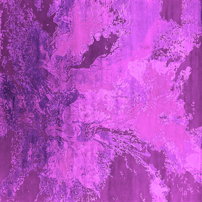 Square Machine Washable Oriental Pink Industrial Rug, wshurb2056pnk