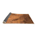 Sideview of Oriental Orange Industrial Rug, urb2056org