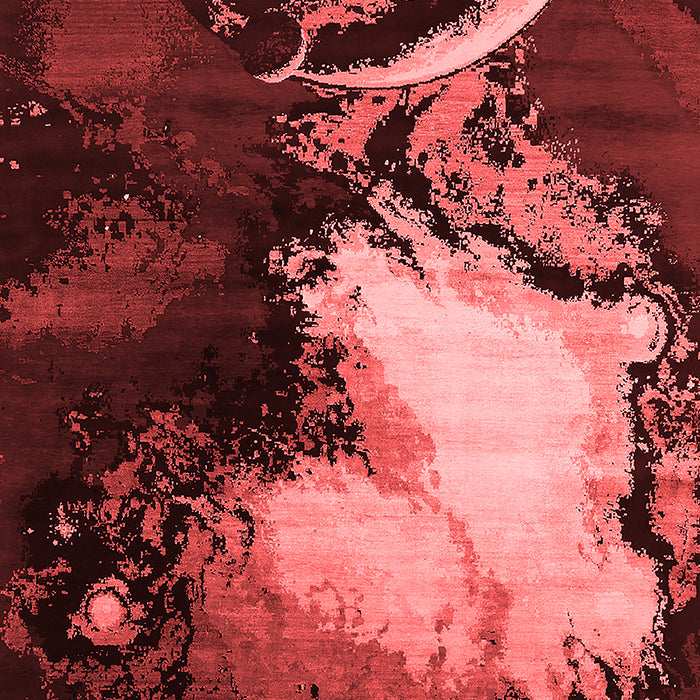 Oriental Red Industrial Area Rugs