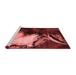 Industrial Red Washable Rugs