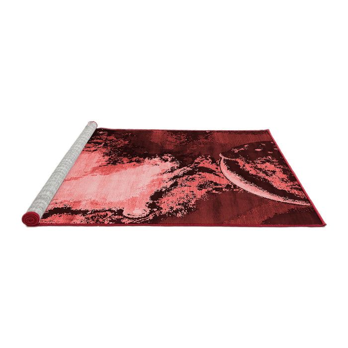 Industrial Red Washable Rugs