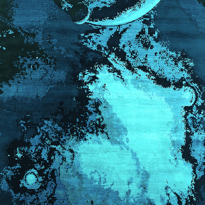 Oriental Turquoise Industrial Rug, urb2057turq