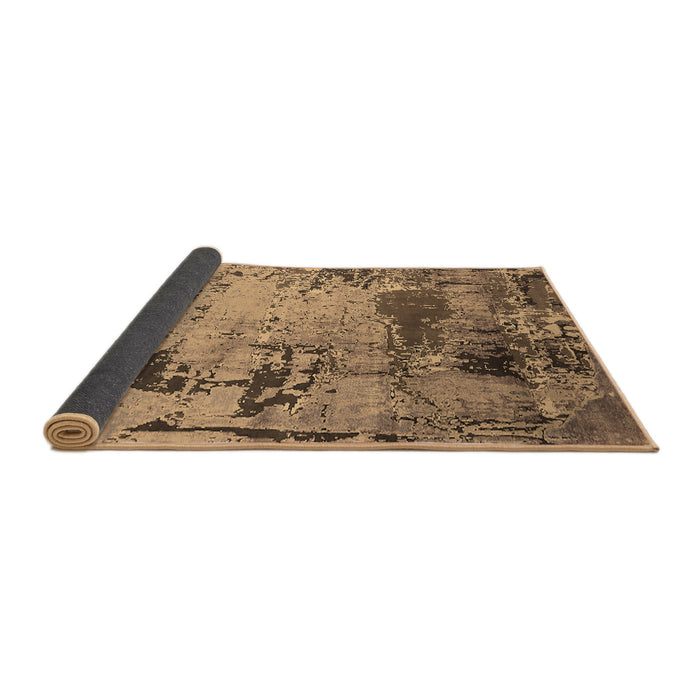 Sideview of Oriental Brown Industrial Rug, urb2058brn