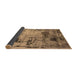 Sideview of Oriental Brown Industrial Rug, urb2058brn